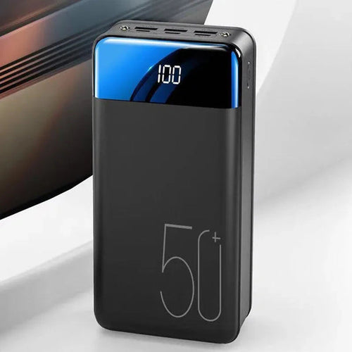 Voltaro Powerbank 50.000 mAh | Ultra-Schnelles Laden | Für Laptop, Tablet & Smartphone | Kompakt & Extrem Leistungsstark