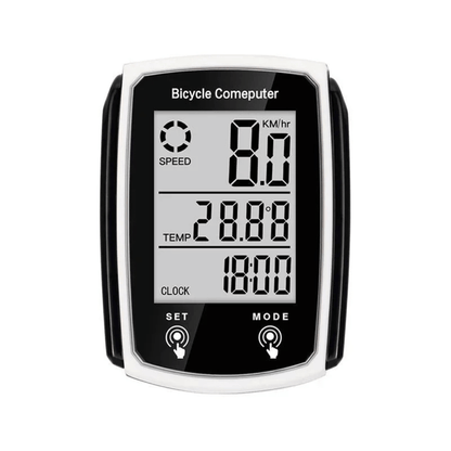 Compteur Vélo Numérique avec Tachymètre et Kilométrage