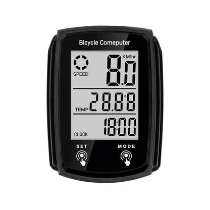 Compteur Vélo Numérique avec Tachymètre et Kilométrage