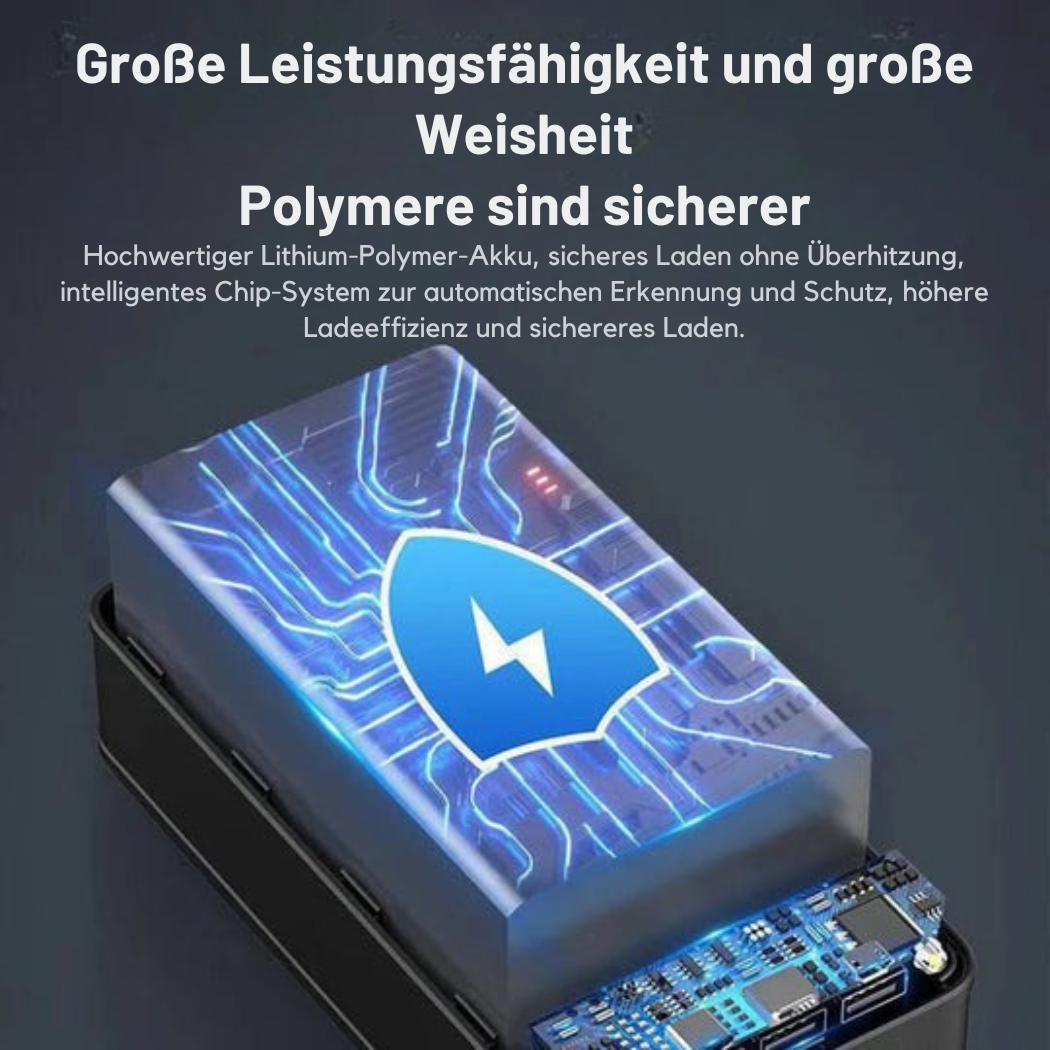 Powerbank 50.000 mAh – Ultra Hohe Kapazität & Schnellladen | Cervora