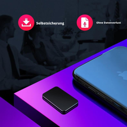 Mini-Mikro-Spion Pro – Der ultra-diskrete Taschen-Audiorekorder