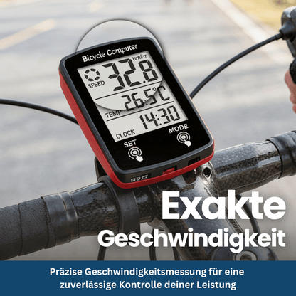 Compteur Vélo Numérique avec Tachymètre et Kilométrage