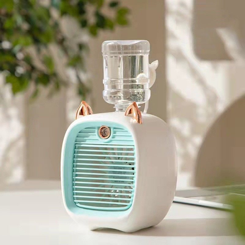 SaintFusion Tragbare Klimaanlage – USB, Verdunstungskühlung, 3 Modi