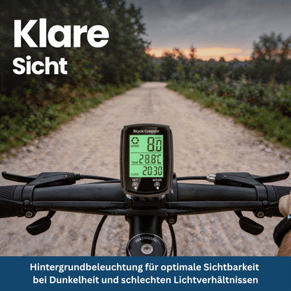 Compteur Vélo Numérique avec Tachymètre et Kilométrage