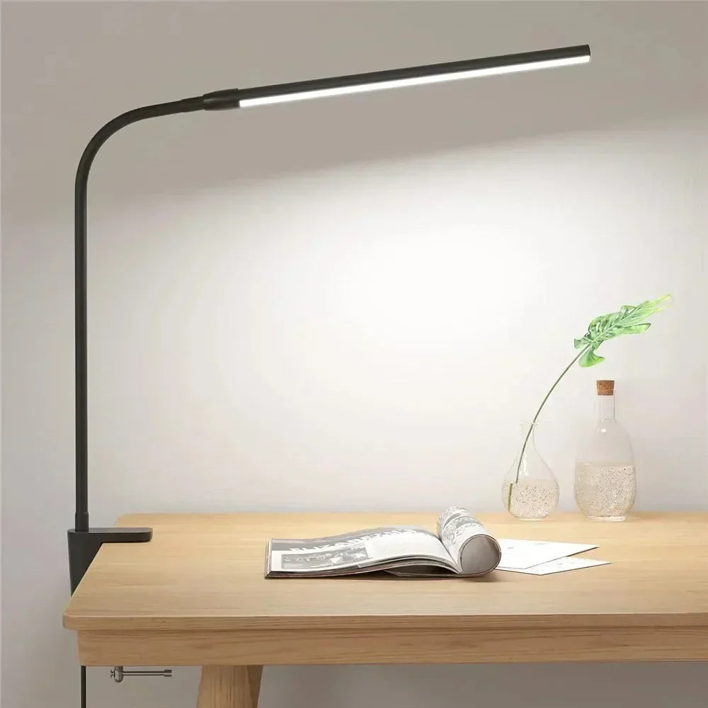 Norin - Dimmbare Doppelkopf-LED-Schreibtischlampe