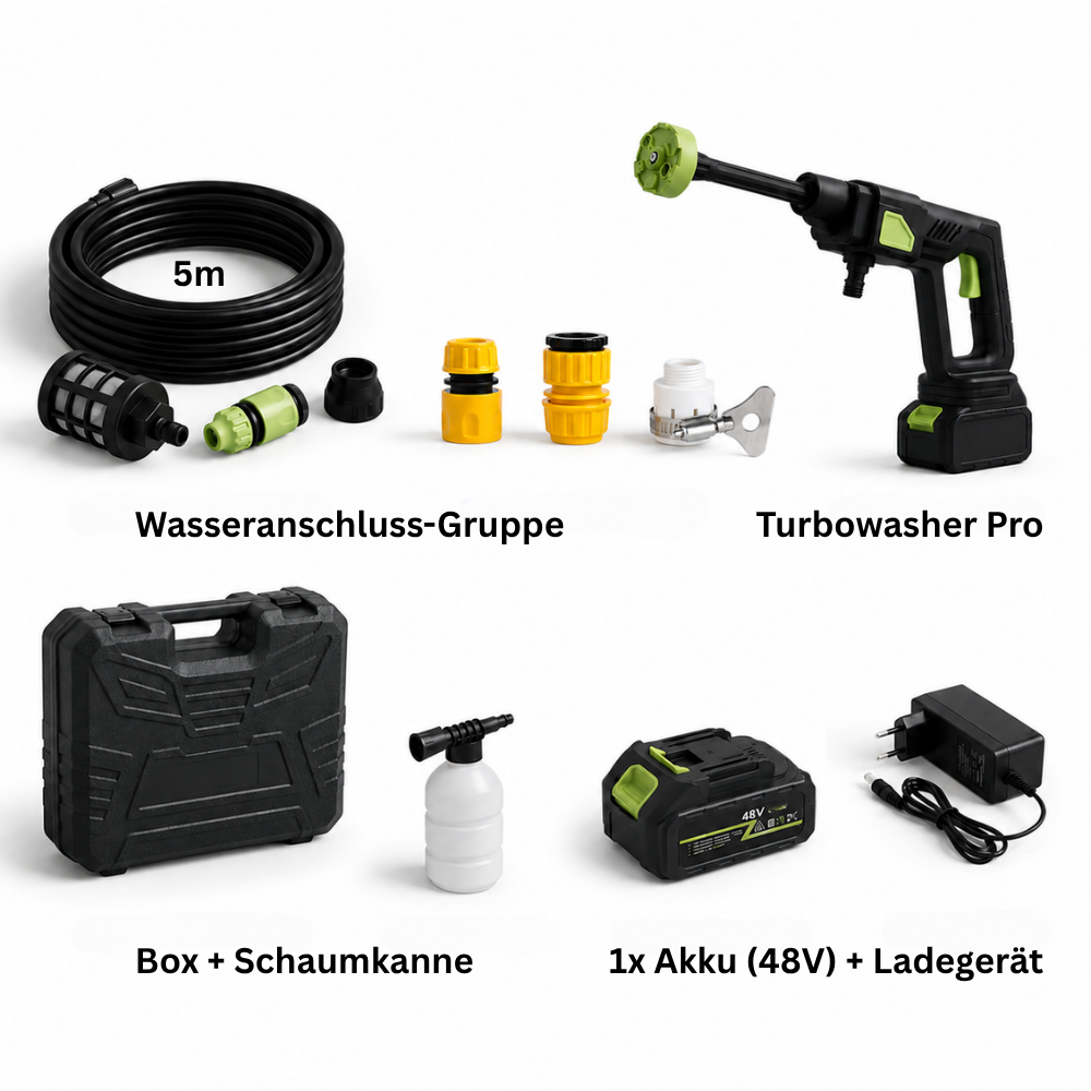 Nettoyeur Haute Pression sans Fil Turbowasher Pro